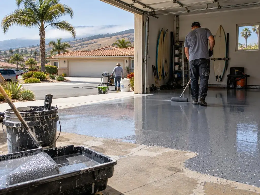 Garage Floor Coating in Oceanside, CA